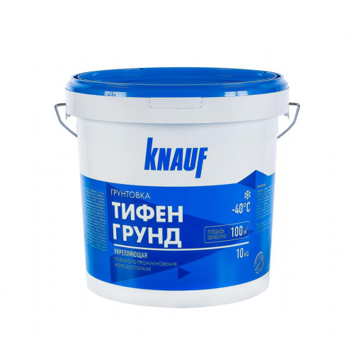 Картинка анонса товара «грунтовка кнауф тифенгрунд f 10кг(36)»