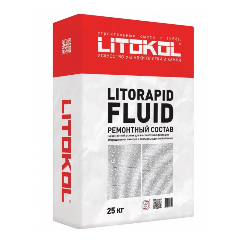 Картинка анонса товара «литокол(litokol) litorapid fluid анкеровочный состав (25 кг)»