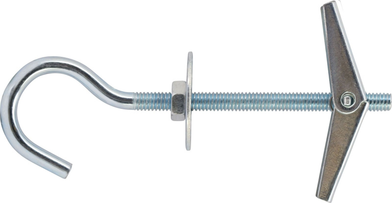 Детальная картинка товара «дюбель складной пружинный крюк м 6*100/75»