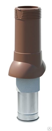 Картинка анонса товара «вент выход изолированныйтехнониколь d160 коричневый»