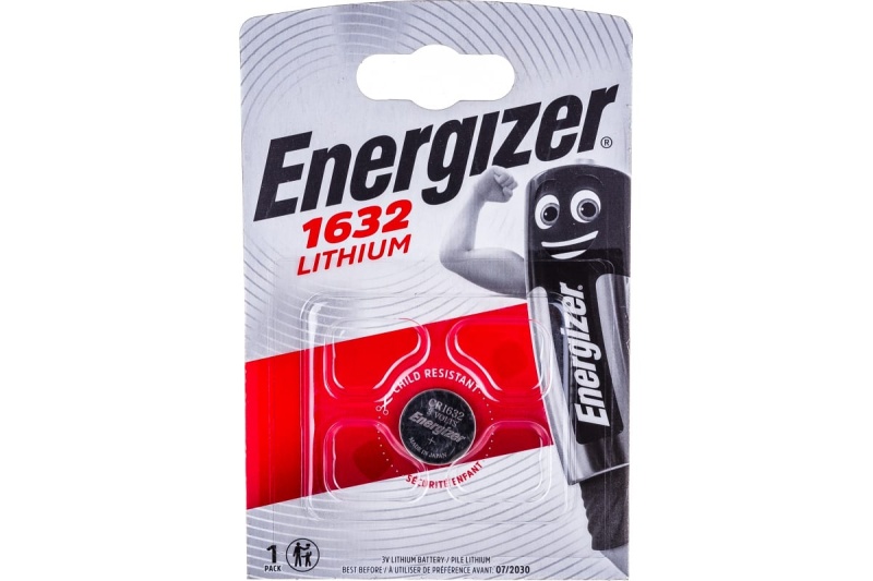 Картинка анонса товара «эл.питания energizer cr1632 (1шт) »