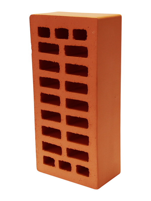 Картинка анонса товара «кирпич рядовой с фаской "красный" (250х120х65)м150; f50 г.строитель (480шт)»