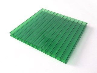 Картинка анонса товара «сотовый поликарбонат sunnex (12 м,8 мм,зеленый)»