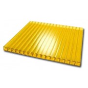 Картинка анонса товара «сотовый поликарбонат sunnex (12 м,8 мм, желтый)»