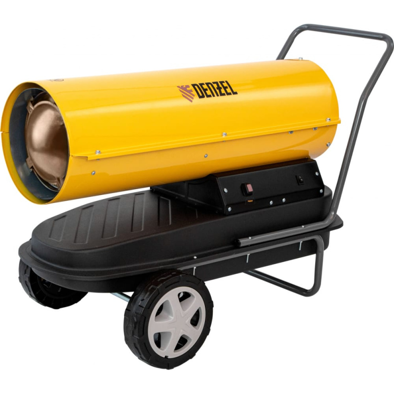 Картинка анонса товара «тепловая пушка дизельная denzel ghg-25i, 25квт, 600м куб/ч, прямой нагрев термостат 96483»