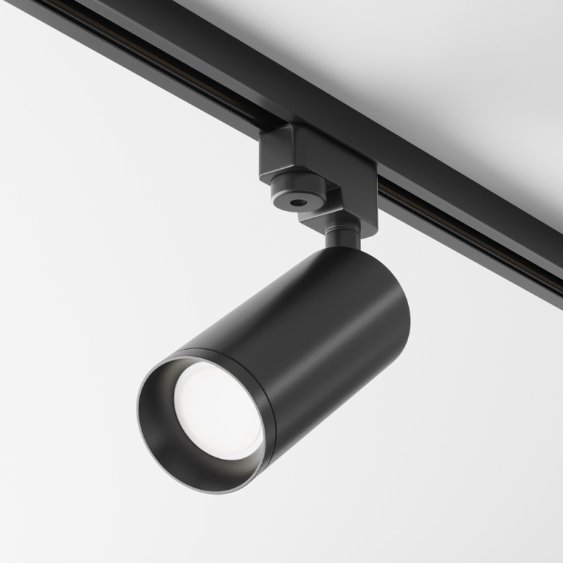 Картинка анонса товара «трековый светильник maytoni focus tr004-1-gu10-b»