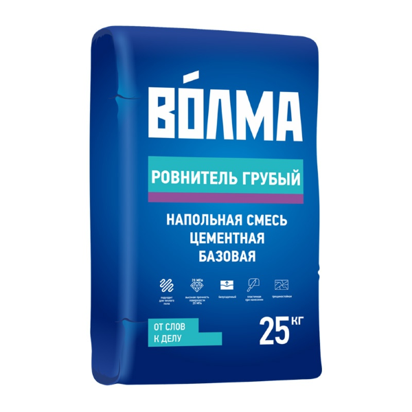 Картинка анонса товара «волма - ровнитель грубый (25 кг.)(48)»