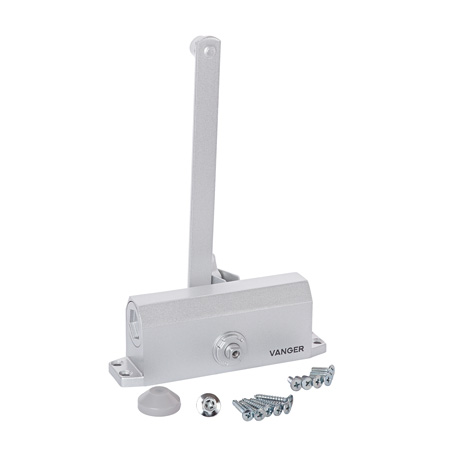 Картинка анонса товара «доводчик дверной vanger (вангер) dc-65-sl серый»