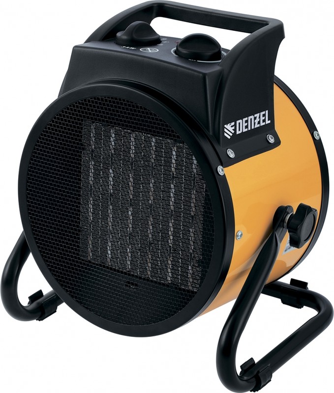 Картинка анонса товара «тепловая пушка denzel dhc 3-150 (3 квт,  230в, керам. нагреватель) 96431»
