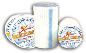 Картинка анонса товара «сетка ст/тк 45мм*153м x-glass (самоклейка) (24)»