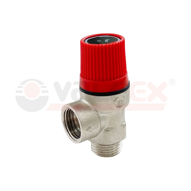 Картинка анонса товара «клапан предохранительный 1/2" г/ш 6 бар valfex»