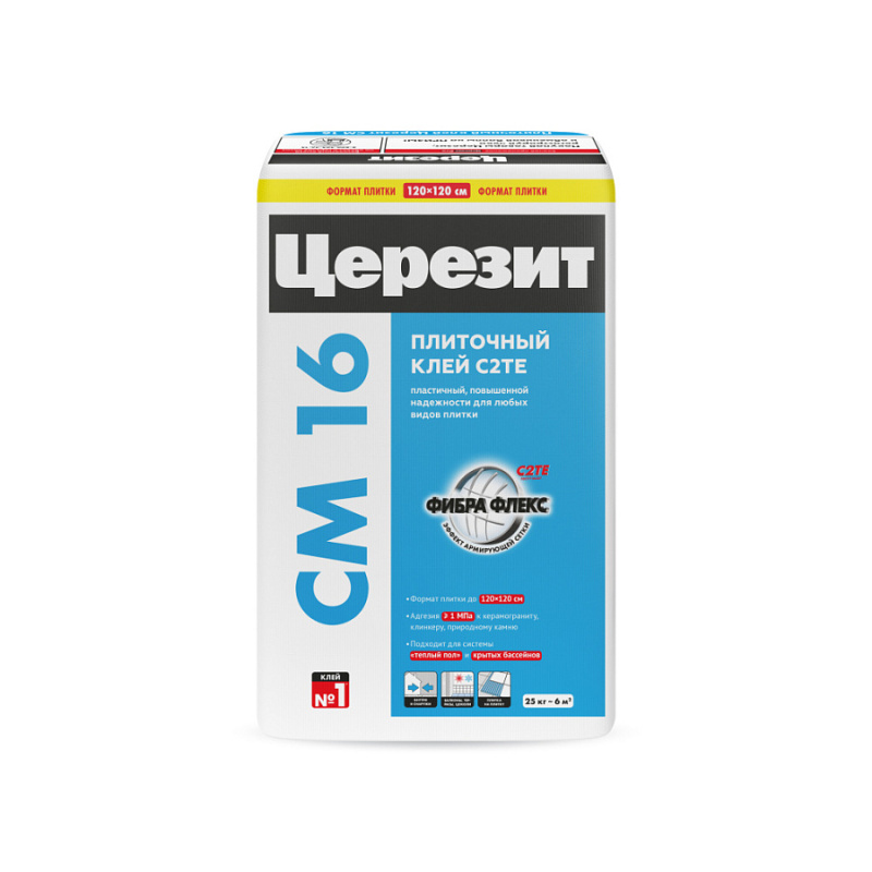 Церезит (Ceresit) СМ117 Клей д/фасадной плитки эластичный 25 кг