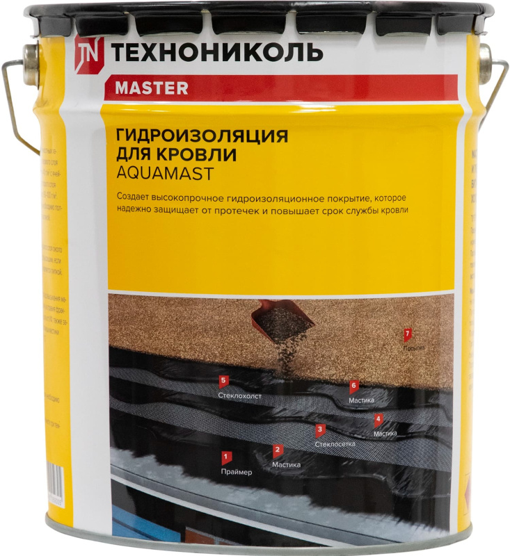 Детальная картинка товара «мастика тн битумно-резиновая aquamast (18кг)» Детальная картинка товара «мастика тн битумно-резиновая aquamast (18кг)»