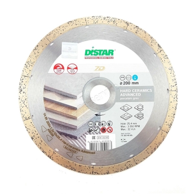 Картинка анонса товара «диск distar алмазный1a1r 230*1.6*10*25.4 hard ceramics advancer 11120528017»