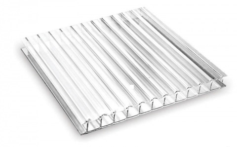 Детальная картинка товара «сотовый поликарбонат sunnex (12 м,8 мм,прозрачный)»