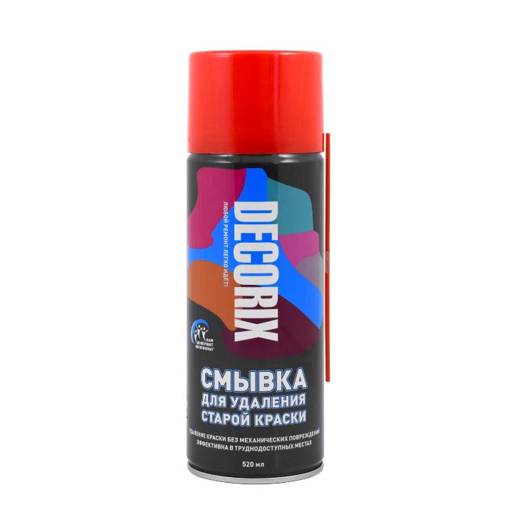 Картинка анонса товара «эмаль-аэр decorix смывка старых лкм 400мл»