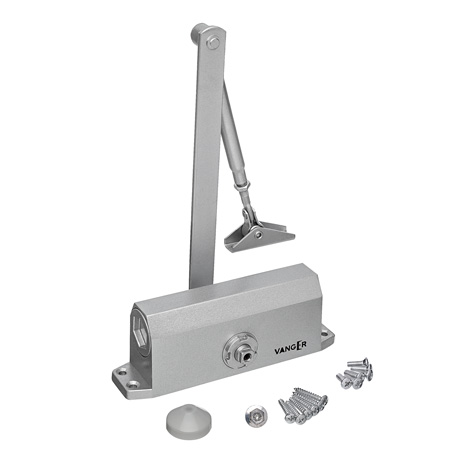 Картинка анонса товара «доводчик дверной vanger (вангер) dc-85-sl серый»