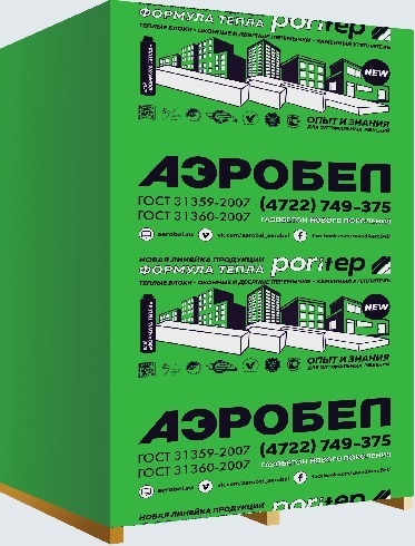 Картинка анонса товара «блок газосиликатный аэробел "premium" d500 625х200х200 ( 2м3-80шт)»