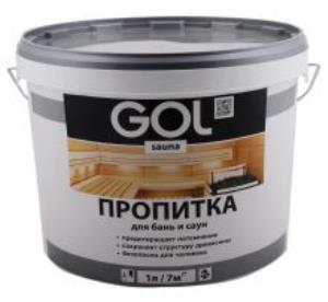 Картинка анонса товара «сауна состав защитный д/стен 1 л "gol sauna"»