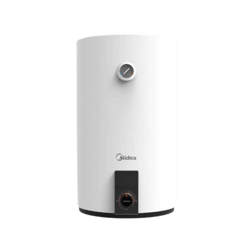 Картинка анонса товара «водонагреватель midea uno 100 (1.5 квт) эмалированная сталь»